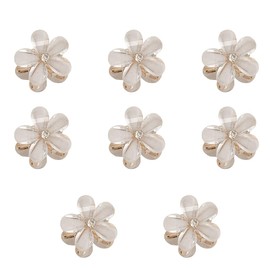 XPEX 8 Pieces Cute Mini Hair Clips Everyday Hair Clips Party Hair Clips Wedding Hair Clips Hair Clips Decoration Accessories for Women Girls Birthday Party Wedding