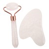 Mikinona 1 Set Natural Jade Scraping Massage Roller Facial and