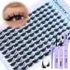 Pawotence Manga Lash Clusters Kit Eyelash Clusters 10-16mm Fairy Lash