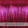 40" Fairy Hair Tinsel 100 Strands - (Shiny Pink)