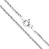 Old English Jewellers Sterling Silver 2mm POPCORN Chain Necklace 16