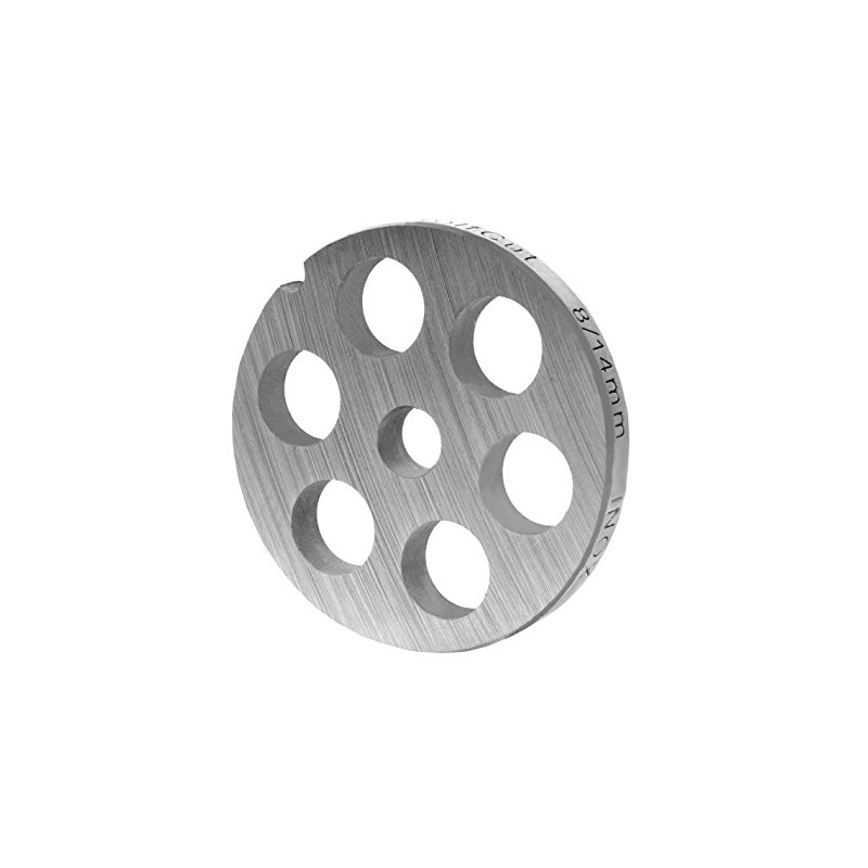 Wolfcut Inox Fleischwolfscheibe Gr. 8-14,0 mm Bohrung - Kompatibel/Ersatz mit