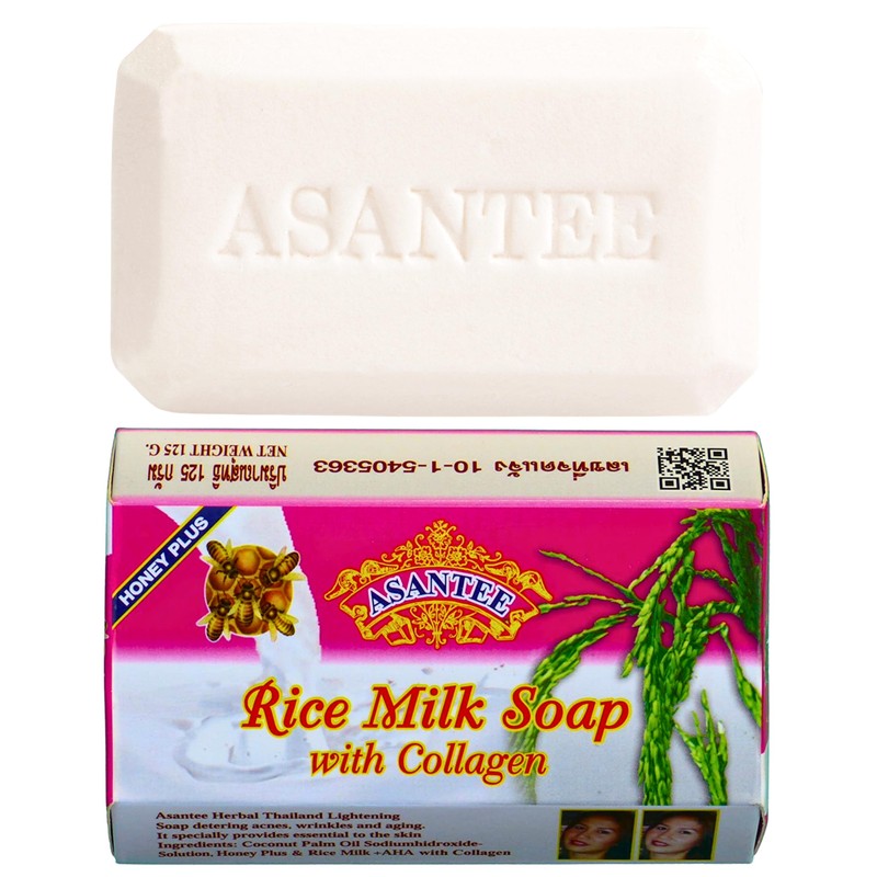 ASANTEE Rice Milk with Collagen and Honey - Luxurious Body