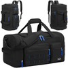 Celvetch Gym Bag for Men Women with Shoes Compartment 3-in-1