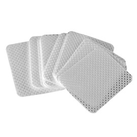 Mikinona 540 Sheets Sheets Cleaning Cotton Pads for Makeup Removal Nail Oil Eyelash Glue Soft Absorbent White Makeup Wipe Cotton for Deep Cleaning Tools