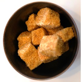 Toasted Coconut Marshmallows - 12 oz of Light Fluffy Sweet Toasted Coconut Coated Marshmallows in Resealable Bag