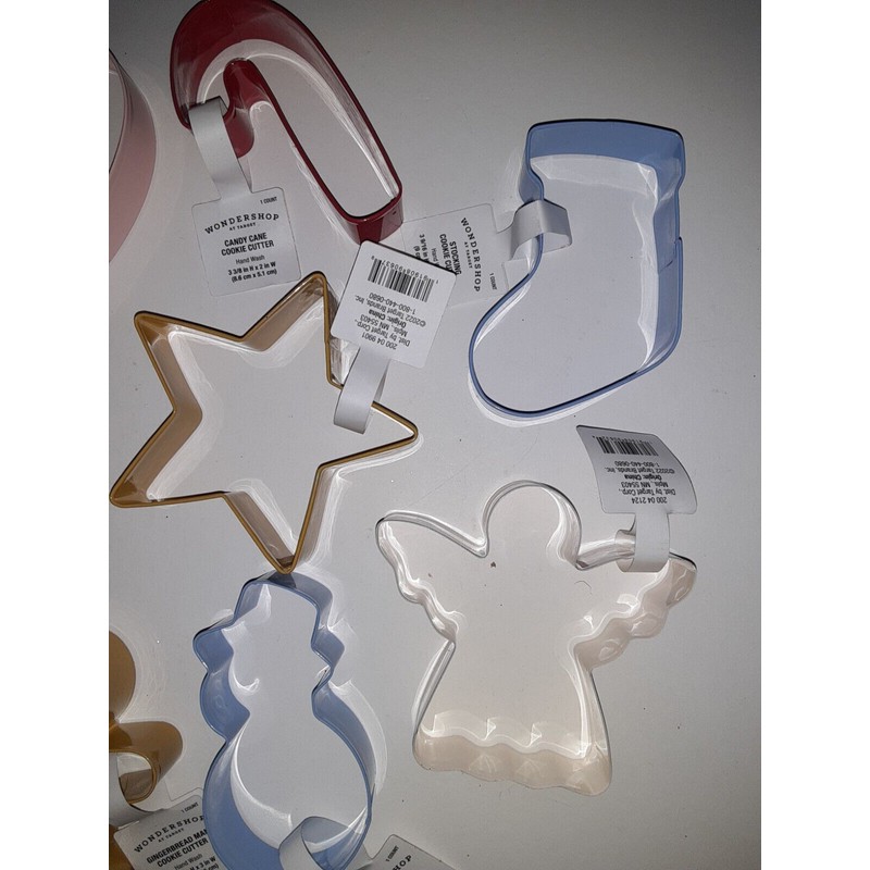 Threshold 8 Stainless Steel Metal Enamel Coat Standard Christmas Cookie