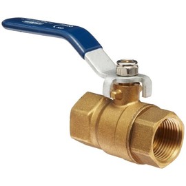Dixon Valve & Coupling FBVG75 Brass Ball Valve, 3/4" NPT Female