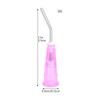 Elbow Blunt Tip Dispensing Needle: 100PCS 18G Dental Pre- Bent