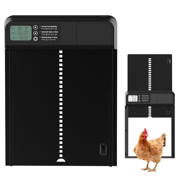 Aluminium Automatic Chicken Flap Door Opener, Electric Chicken Flap Automatic