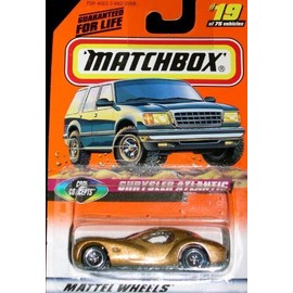 1998 Matchbox #19 of 75 Chrysler Atlantic by COOL CONCEPTS