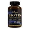 Biotina Cápsulas Collagen Keratin 60 Cáps 25,000 Mcg