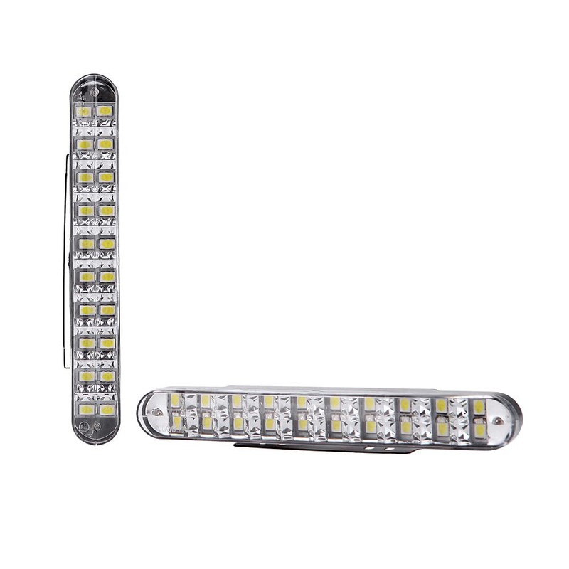 2pcs 30LEDs Car Daytime Running Light DRL Daylight Lamp with