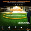 MEIKEE 15 W LED Spotlight with Remote Control, 150-1200 Lumens,
