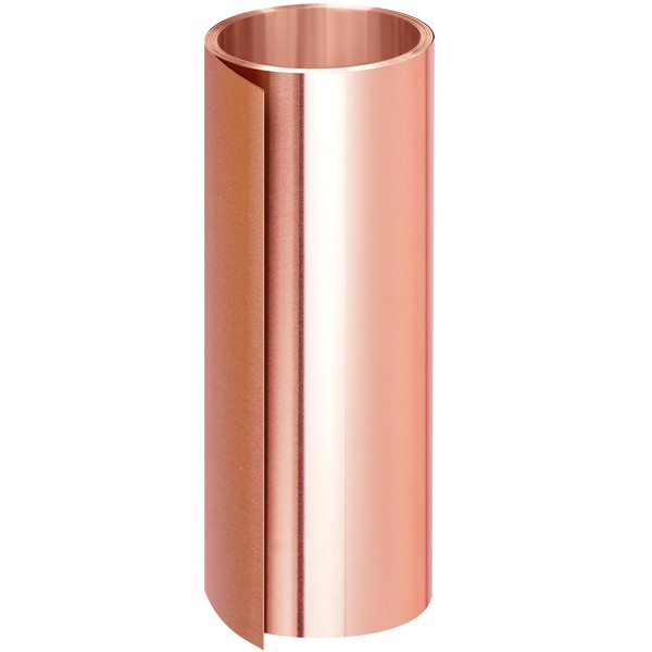YuJingKey Copper Foil Sheet Roll, 6in x 10Ft Copper Sheet,