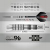 RED DRAGON Darts – Sidewinder Series 25g– Professional 80% Tungsten