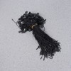 Healifty Pack of 950 Black Tag String Nylon Lock Black