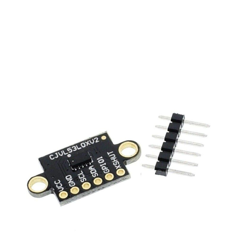 TECNOIOT 2pcs VL53L0X Time-of-Flight ToF Laser Ranging Distance Sensor 940nm