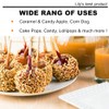 HOPELF 5.5 inch Semi Point Bamboo Skewers - 5mm Thick