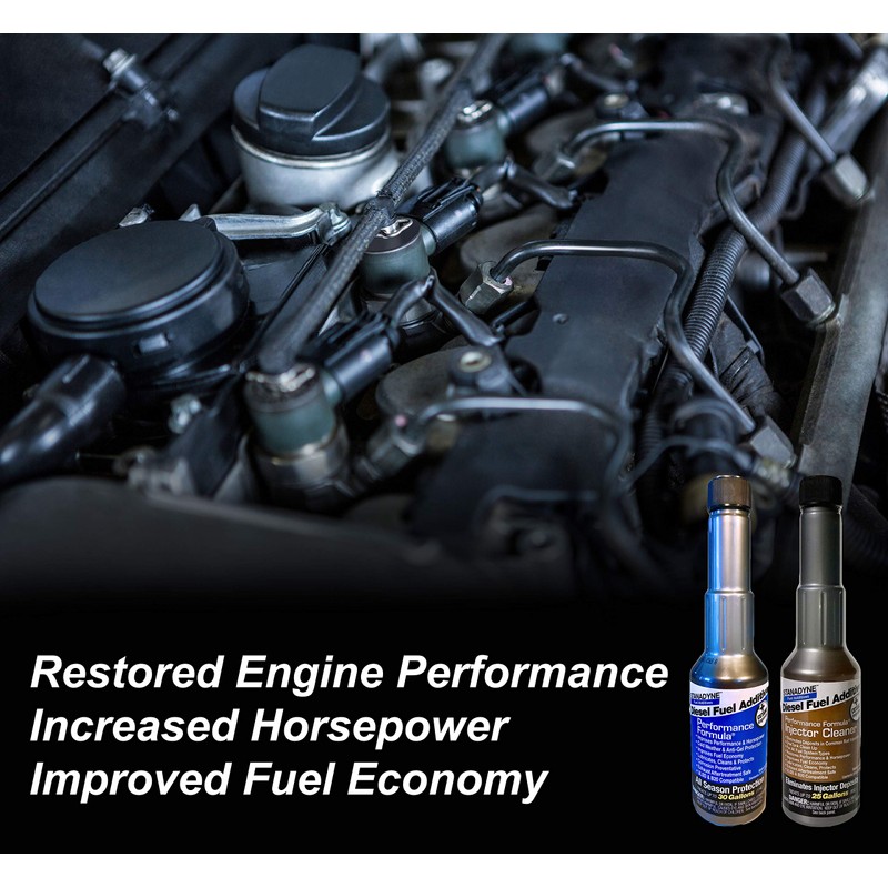 Stanadyne Performance Formula Bundle with Injector Cleaner Diesel Fuel Additive,