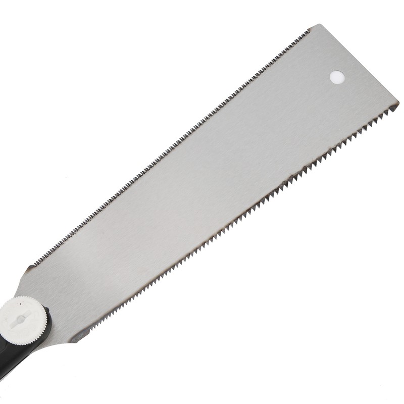 10in Twosided Tooth Long Handle Woodworking Saw Manual Operation Handsaw