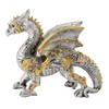 Mechanical Steampunk Dragon Sculpture Decorative Resin Dragon Statue for Bedrooms