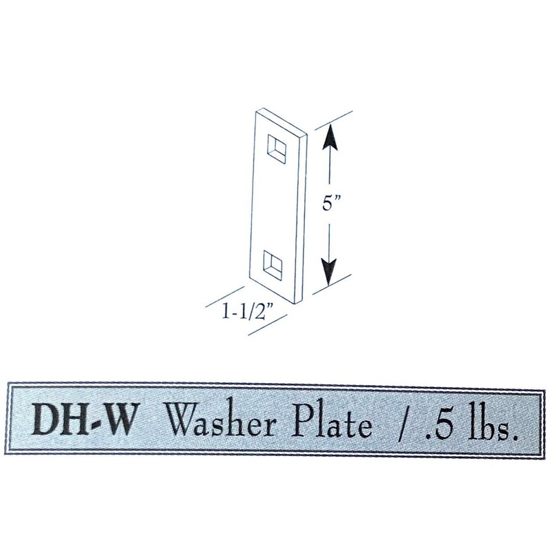 Dock Hardware Galvanized Steel Washer Plate DH-W
