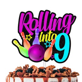 L-Bao-09 - Decoración para tartas de bebé Alian para niños y niñas, baby shower, feliz cumpleaños, guerra espacial, suministros de decoración para fiestas, números, estrellas, decoración de pasteles, alegría a un año