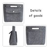 MISIXILE Mini Tote Purse organizer insert, Felt lightweight Handbag Organizer