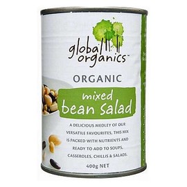 Global Organics Mixed Bean Salad Organic 400g