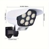 Unbranded Energy - Efficient RV Solar LED Floodlight w/Motion Sensor