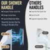 Grab Bars for Bathtubs and Showers 2 Pack, Shower Handle