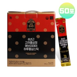 YS Everyday Red Ginseng Stick 6-year-old Korean Red Ginseng Extract Extract Ginsenoside Gift Set / 에브리데이 홍삼 스틱 6년근 고려 홍삼정 진액 진세노사이드 선물세트