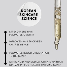 Nuutjob Hair Growth Serum – Black Tea-Infused for Dandruff, and Hair Fall Control, Supports Hair Growth for Smooth & Hair Health, Lightweight & Non-Greasy Formula for All Hair Types, 60ml