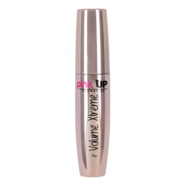 PINK UP Volume Xtreme Máscara De Pestañas indeleble Volumen y Longitud Efecto pestañas postizas A prueba de agua No deja grumos Modelo PKM01