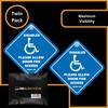 Tek Automotive Please Allow Room for Access Thank You Disabled
