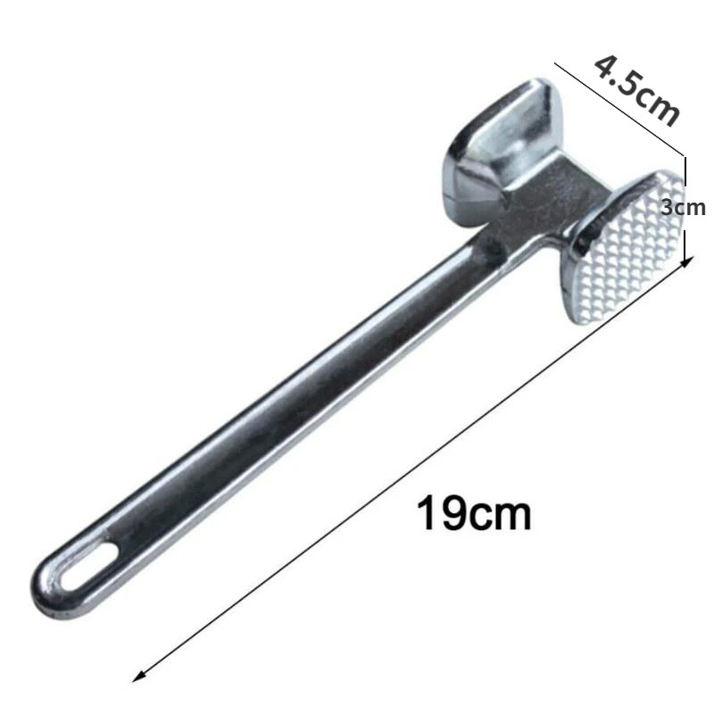 Zinc Alloy Meat Tenderizer Hammer – Heavy Duty Meat Mallet