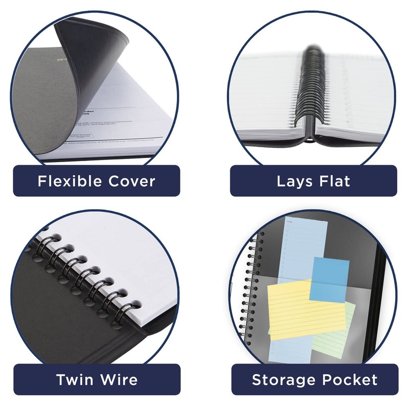 AT-A-GLANCE 2024 Weekly & Monthly Appointment Book Planner, 5" x