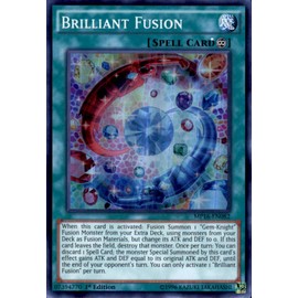 Yu-Gi-Oh!! - Brilliant Fusion (MP16-EN082) - Mega Pack 2016 - 1st Edition - Super Rare