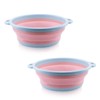 NEUSID Collapsible Washing Up Bowl, 2 Pack 5L Folding Hand