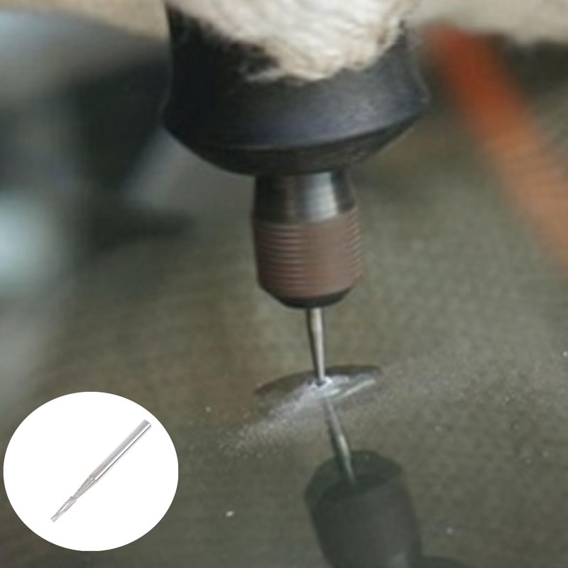 1mm Drill Bits Carbide Tapered Auto Glass DIY Windshield Glass