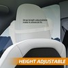 Car Headrest Neck Pillow Bio Cotton Leather Headrest Suitable for