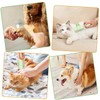 Pet Combs for Cats, Self-Cleaning Flea Comb for Dogs, Stainless