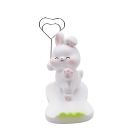 ZGMYC Cute Bunny Cell Phone Stand Desk Ornament Animals Smartphone Holder Desk Phone Stand for All Mobile Phones Tablets