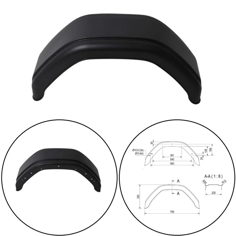 ProPlus Mudguard Plastic 14 Inch (2275)