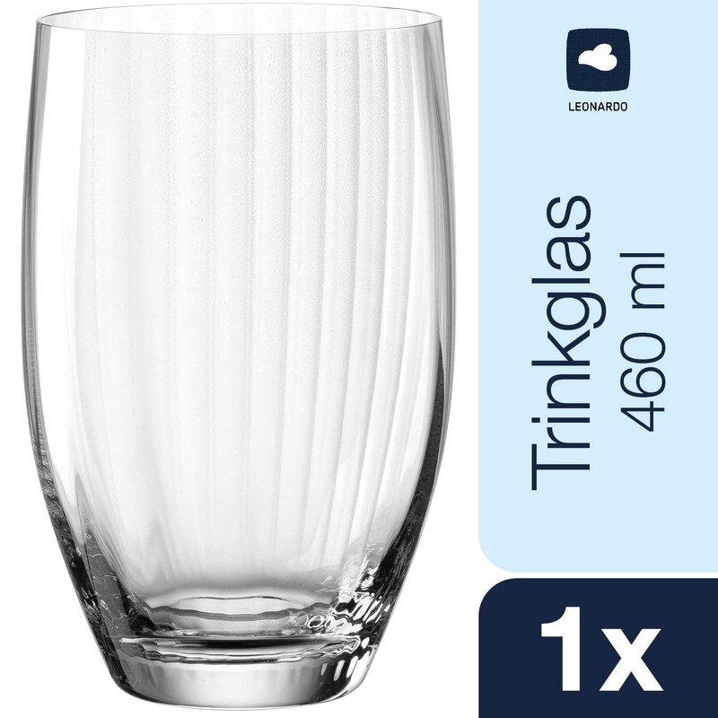 LEONARDO HOME 69171 Poesia Drinking Glass 460 ml, 1 Series,