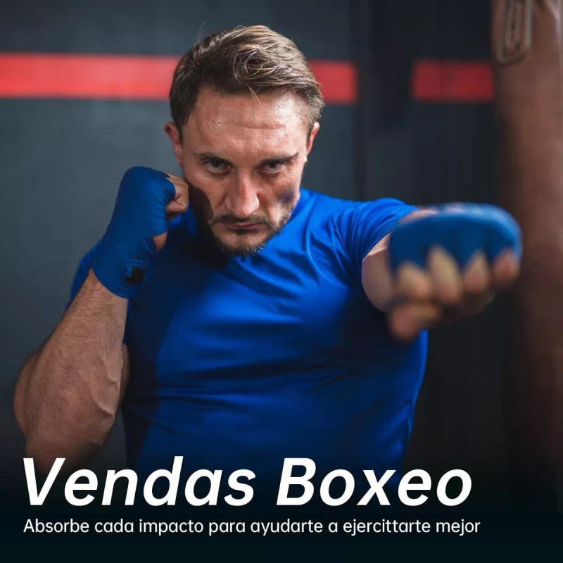 CONEJO MODA Vendas De Box Adx Semielasticas De Boxeo Elástico