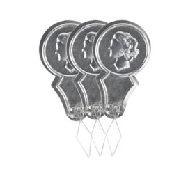 Coats & Clark Heavy Duty Thread S950-125 Yards Each Spool - 4 Color Value Pack Bundle with Bella's Crafts Needle Threaders (Slate Soldier Blue Monaco Blue Navy)