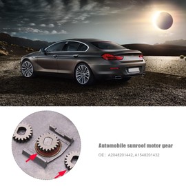 The Lord of the Tools Sliding Roof Motor Gear 19 Teeth Steel Repair Kit A2048201442 A1548201432 2 Pieces W202 W203 W204 W210 W211 W212 Silver Plating