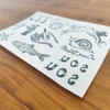 Carmy Inspired Temporary Tattoos Set